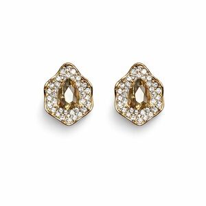 ⚜️ Elegant Gold and Silver Stud Earrings